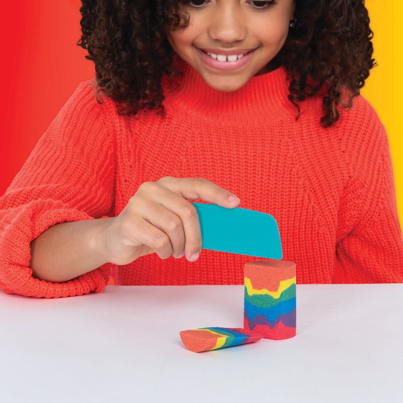 Kinetic Sand дъгов комплект за игра