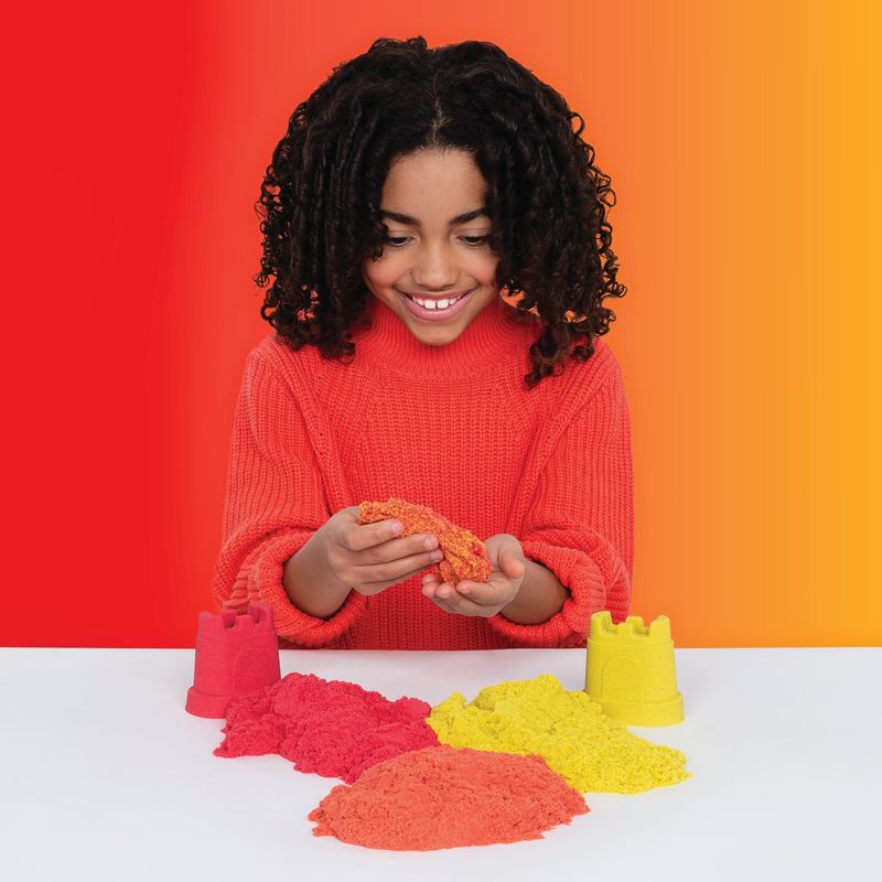 Kinetic Sand дъгов комплект за игра