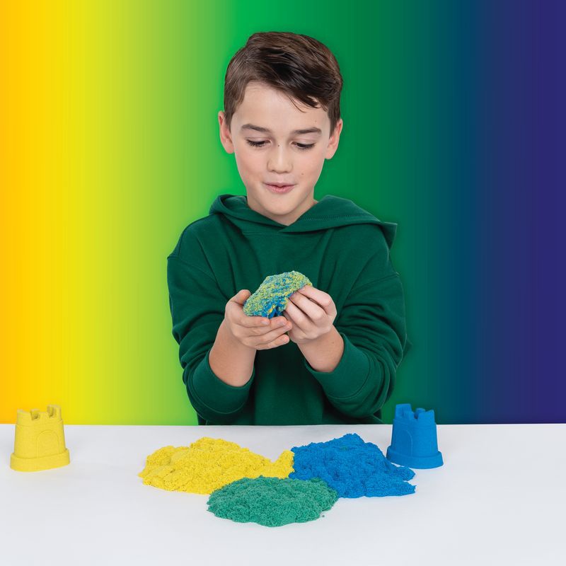 Kinetic Sand дъгов комплект за игра