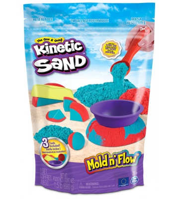 Kinetic Sand моделна комплект с инструменти