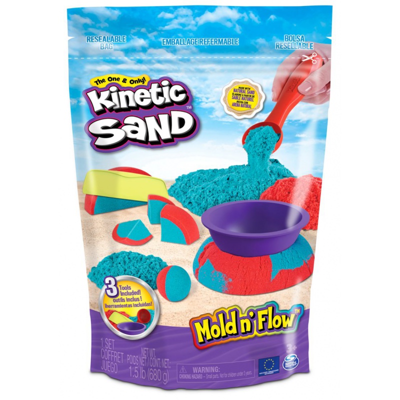 Kinetic Sand моделна комплект с инструменти