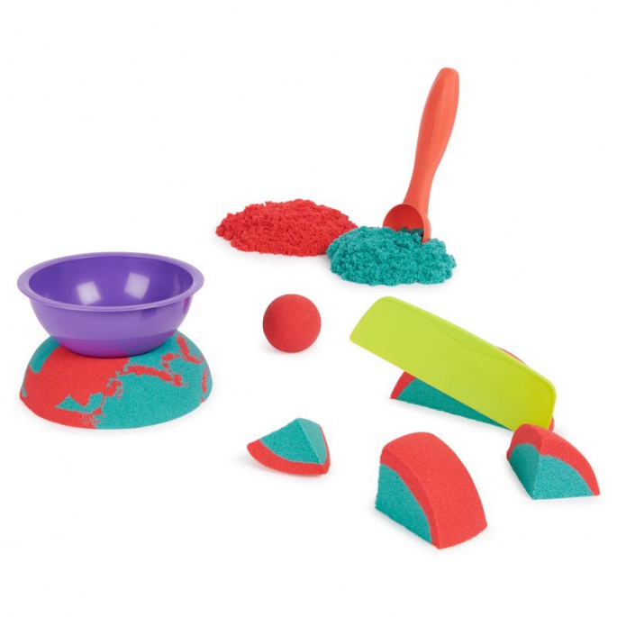 Kinetic Sand моделна комплект с инструменти