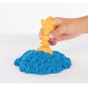 Kinetic Sand кутия с подложка синьо