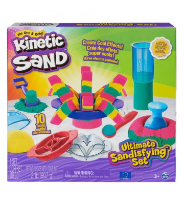 Kinetic Sand ултимативен комплект пясък с инструменти