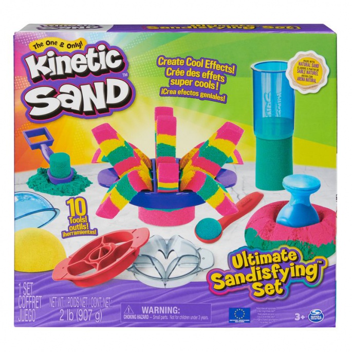 Kinetic Sand ултимативен комплект пясък с инструменти