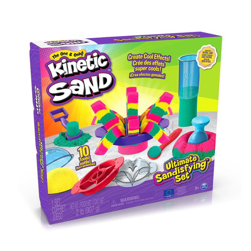 Kinetic Sand ултимативен комплект пясък с инструменти