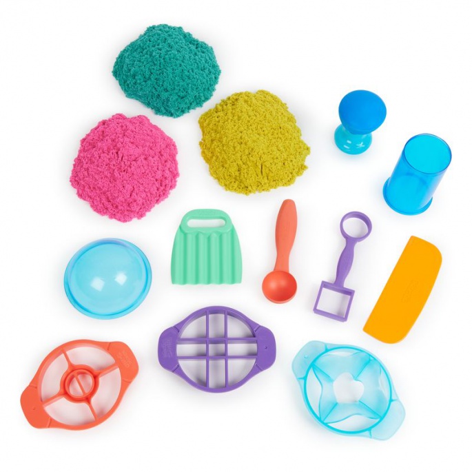Kinetic Sand ултимативен комплект пясък с инструменти