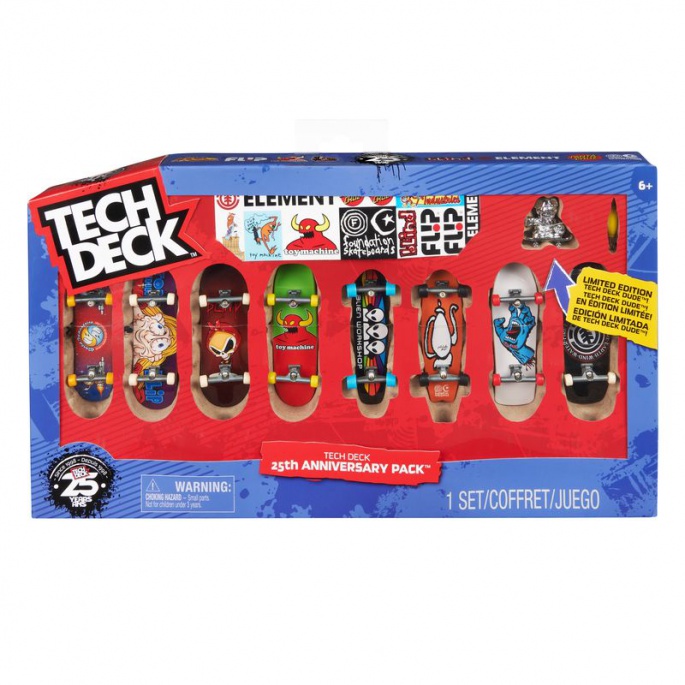 Tech Deck 8 опаковки за 25-годишнината на Tech Deck