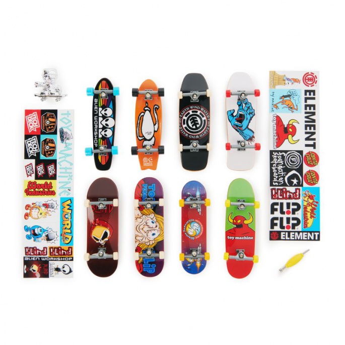 Tech Deck 8 опаковки за 25-годишнината на Tech Deck