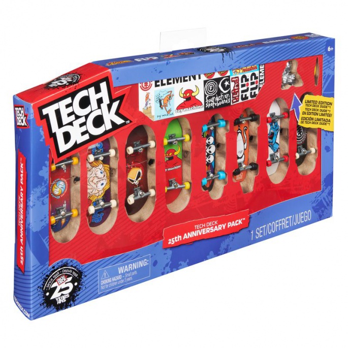 Tech Deck 8 опаковки за 25-годишнината на Tech Deck