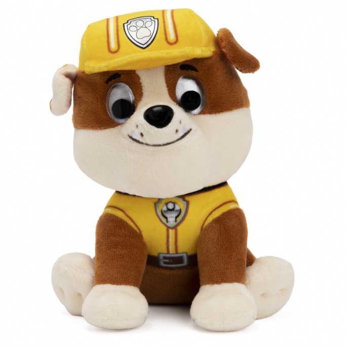 Пес патрул Rubble плюшена играчка 15 см