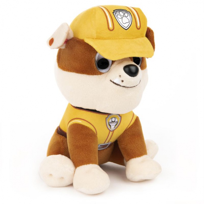 Пес патрул Rubble плюшена играчка 15 см