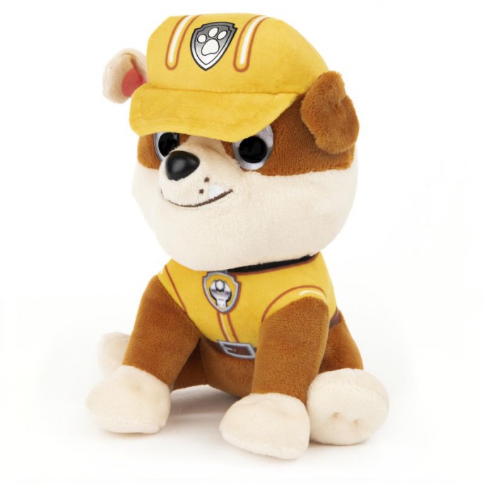 Пес патрул Rubble плюшена играчка 15 см