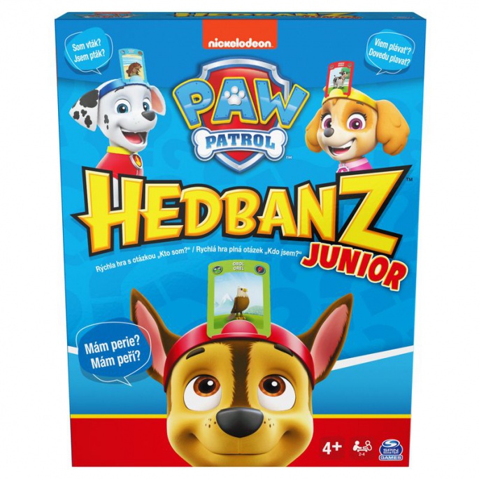 Spin Master Games настолна игра с гатанки Hedbanz Пес патрул Junior
