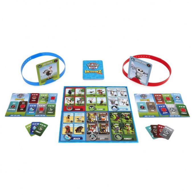 Spin Master Games настолна игра с гатанки Hedbanz Пес патрул Junior