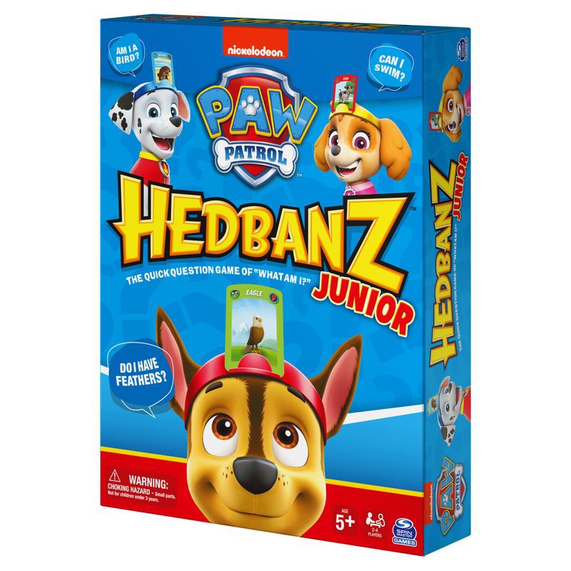 Spin Master Games настолна игра с гатанки Hedbanz Пес патрул Junior