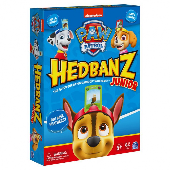 Spin Master Games настолна игра с гатанки Hedbanz Пес патрул Junior