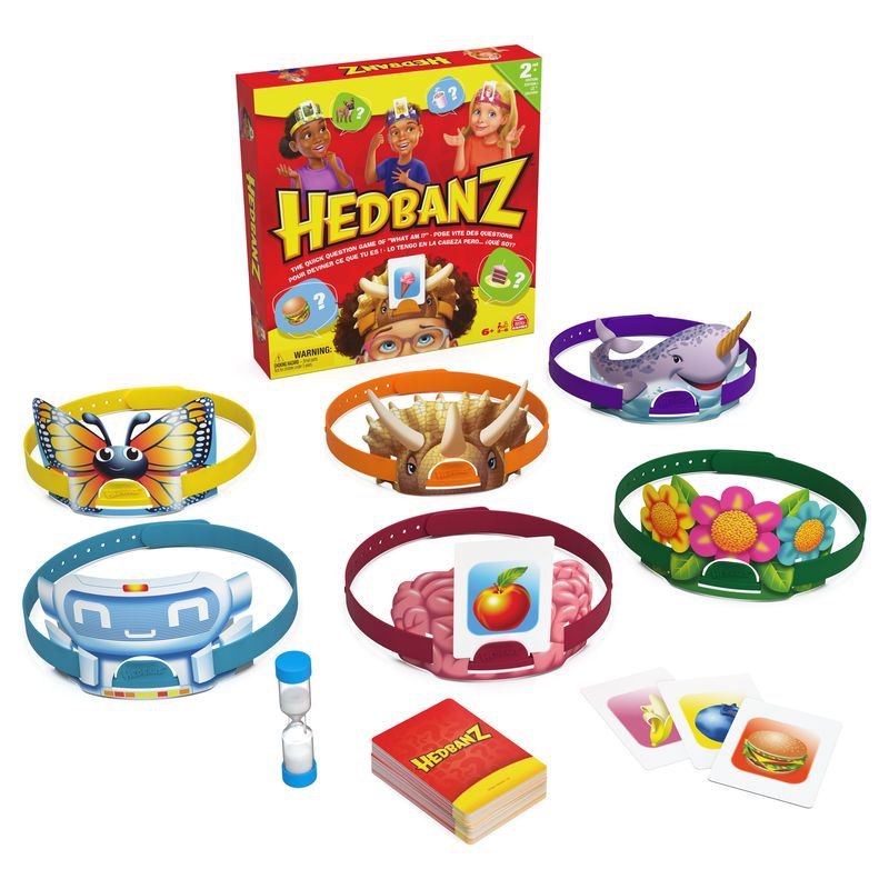 Spin Master Games игра с въпроси Hedbanz - ново издание