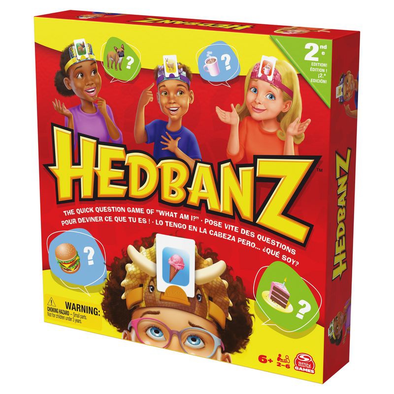 Spin Master Games игра с въпроси Hedbanz - ново издание