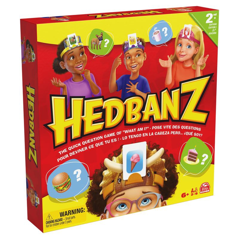 Spin Master Games игра с въпроси Hedbanz - ново издание