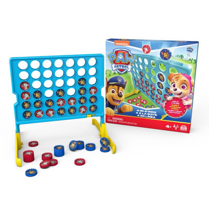 Spin Master Games Пес патрул Четири в редица