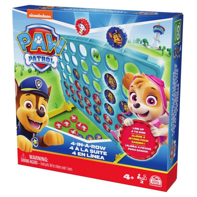 Spin Master Games Пес патрул Четири в редица