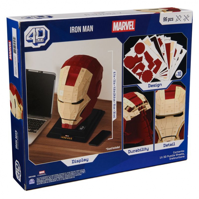 3D пъзел Marvel Железния Човек шлем