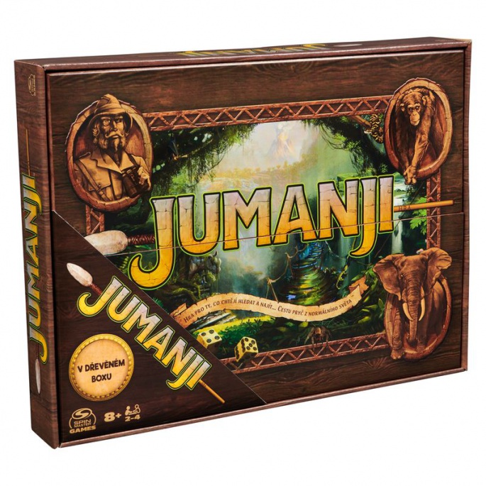 Игра Spin Master Jumanji дървено издание