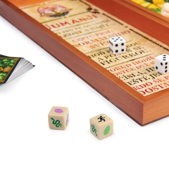 Игра Spin Master Jumanji дървено издание