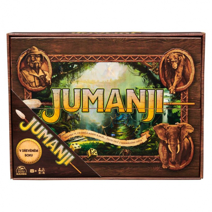 Игра Spin Master Jumanji дървено издание