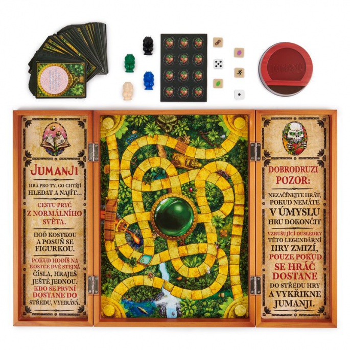 Игра Spin Master Jumanji дървено издание