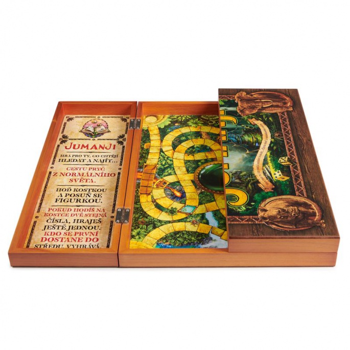 Игра Spin Master Jumanji дървено издание