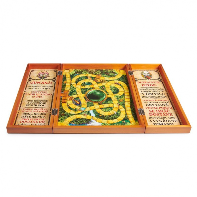 Игра Spin Master Jumanji дървено издание