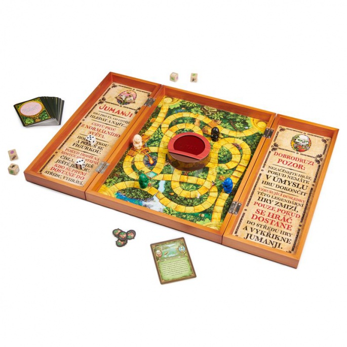 Игра Spin Master Jumanji дървено издание