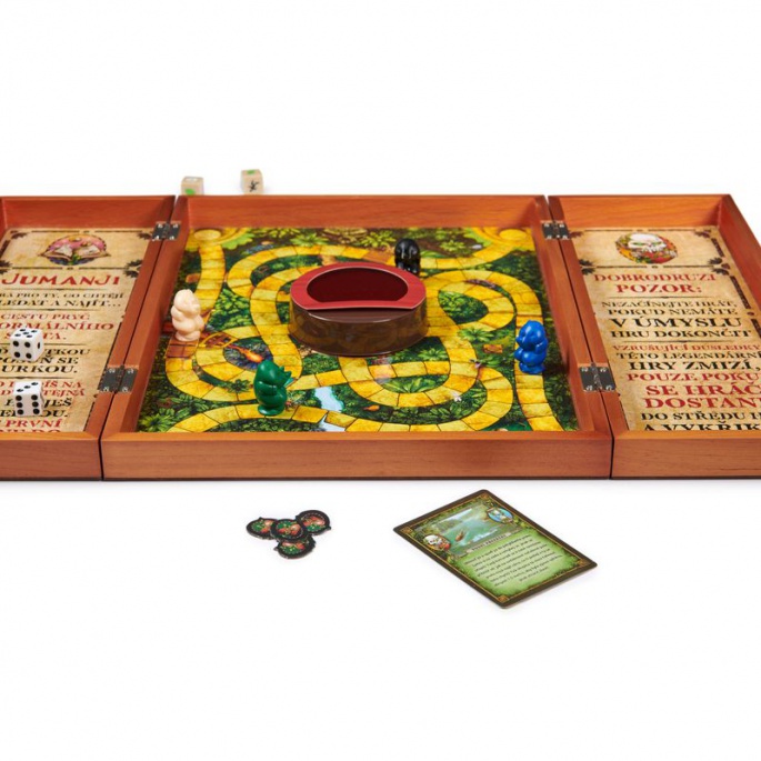 Игра Spin Master Jumanji дървено издание