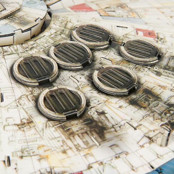3D пъзел Star Wars кораб Millennium Falcon