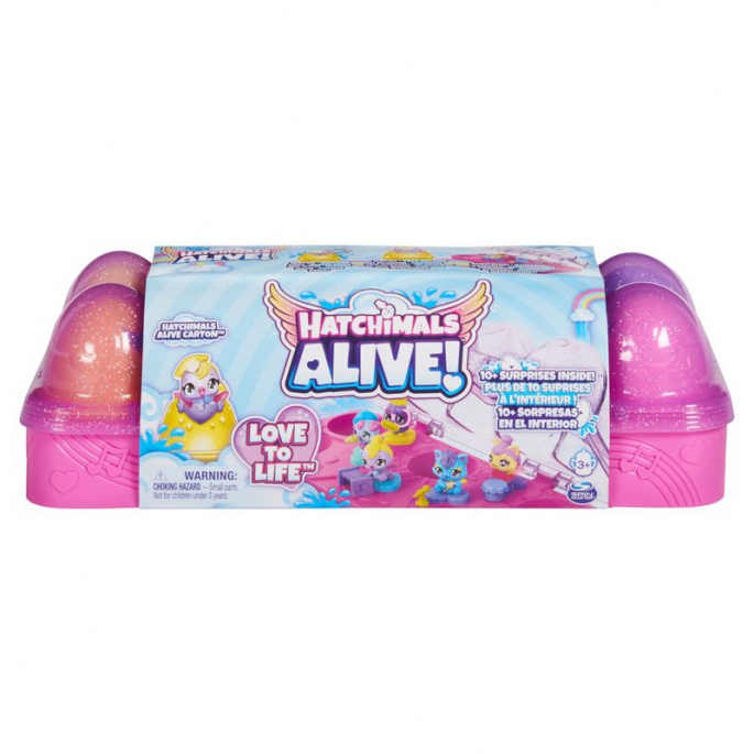 Hatchimals люпещи се животни във вода картон