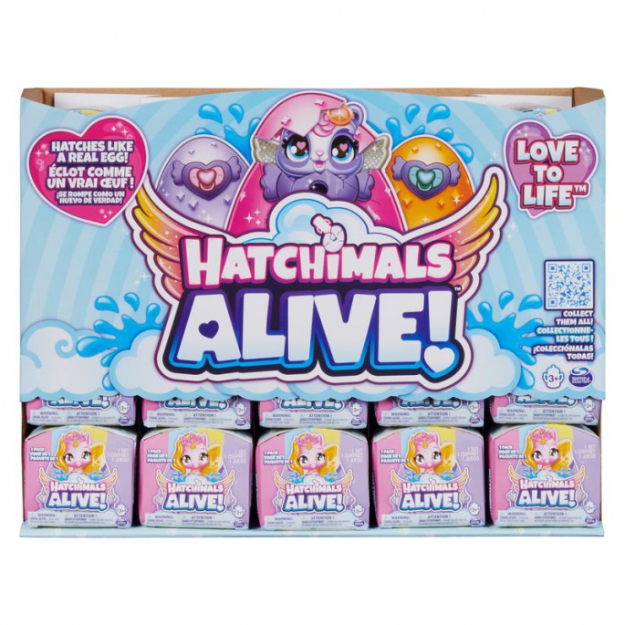 Hatchimals люпещи се животинки във вода 1 бр.