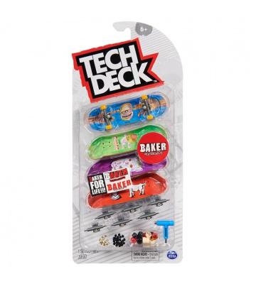 Tech Deck fingerboard четирипакет Baker