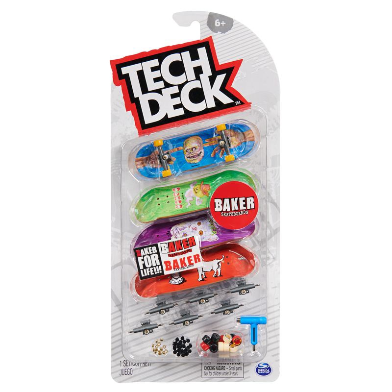 Tech Deck fingerboard четирипакет Baker