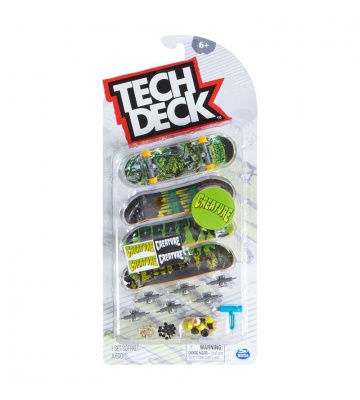 Tech Deck fingerboard четири пакета Creature