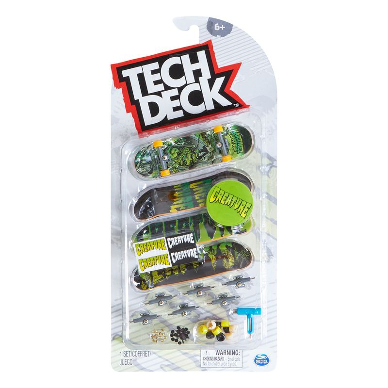 Tech Deck fingerboard четири пакета Creature