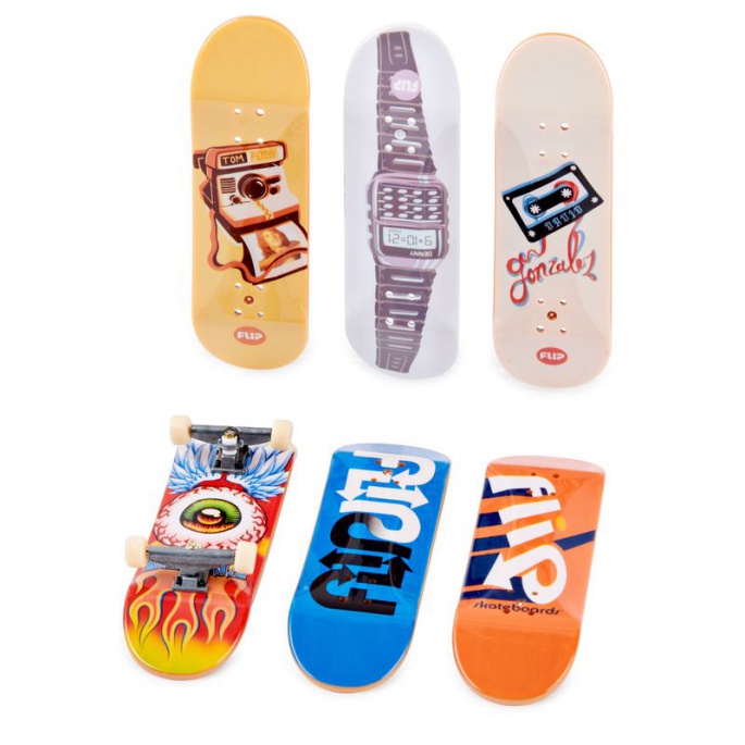 Tech Deck скейтшоп 6 броя с аксесоари Flip