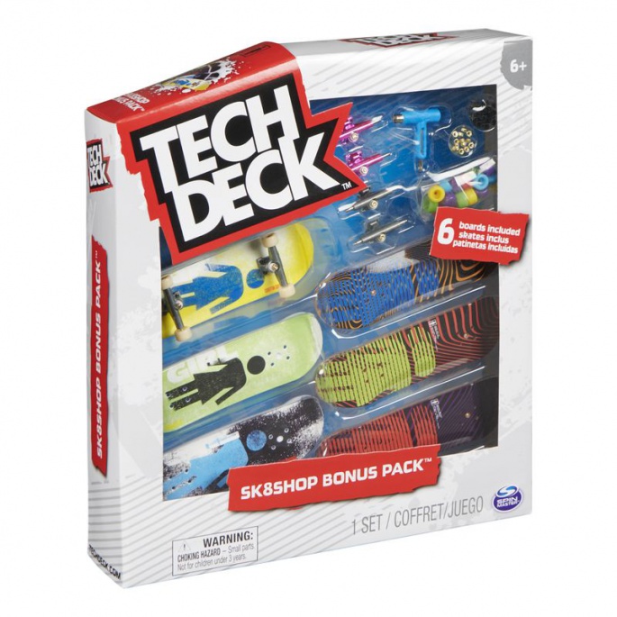 Tech Deck скейтшоп 6 бр. с аксесоари Girl