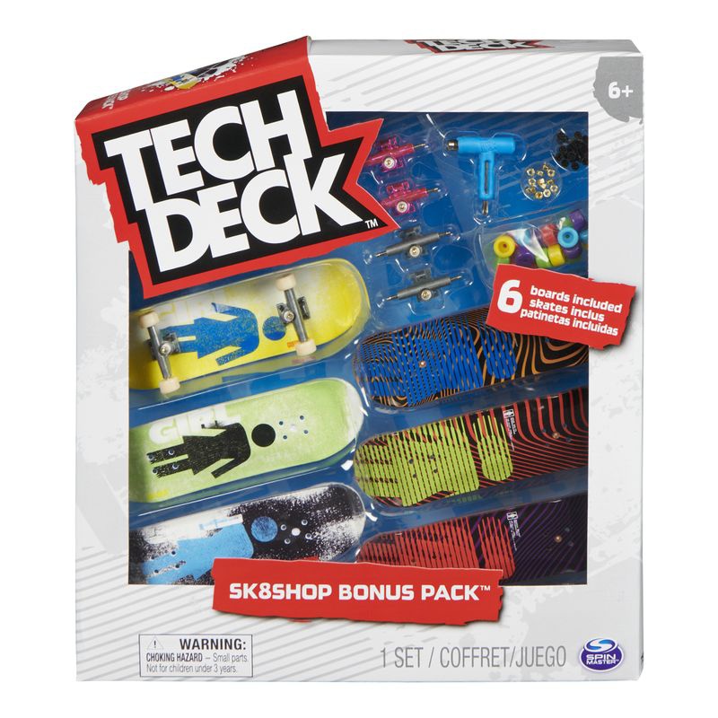 Tech Deck скейтшоп 6 бр. с аксесоари Girl