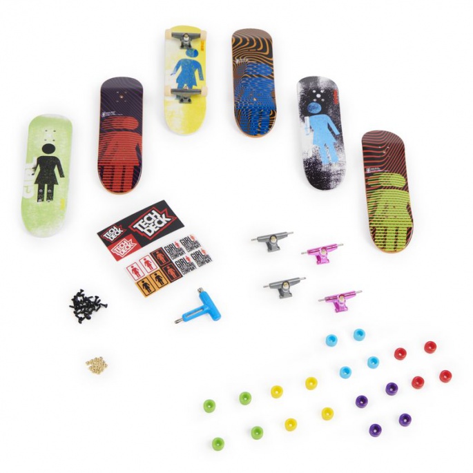 Tech Deck скейтшоп 6 бр. с аксесоари Girl