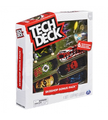 Tech Deck скейтшоп 6 бр. с аксесоари Zero Zero