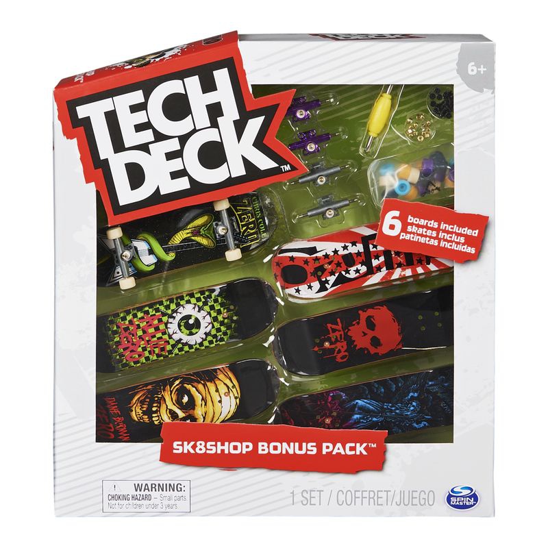 Tech Deck скейтшоп 6 бр. с аксесоари Zero Zero