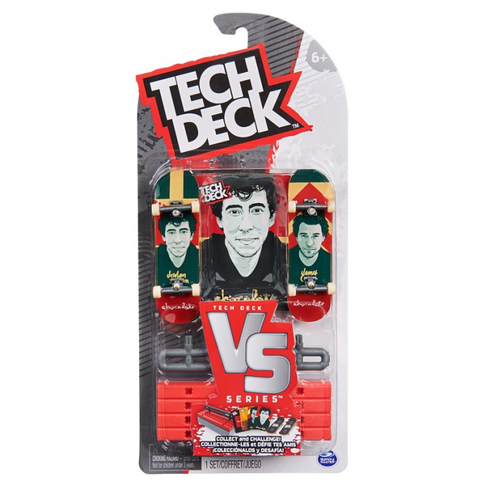 Tech Deck Fingerboard Двойка с Препятствие VS Series Chocolate