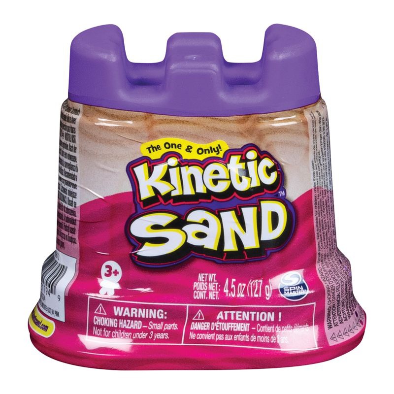 Kinetic Sand чаша с розов течен пясък